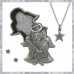 Pewter Angel Jewelry Box Pin, Earrings & Necklace Combo102870